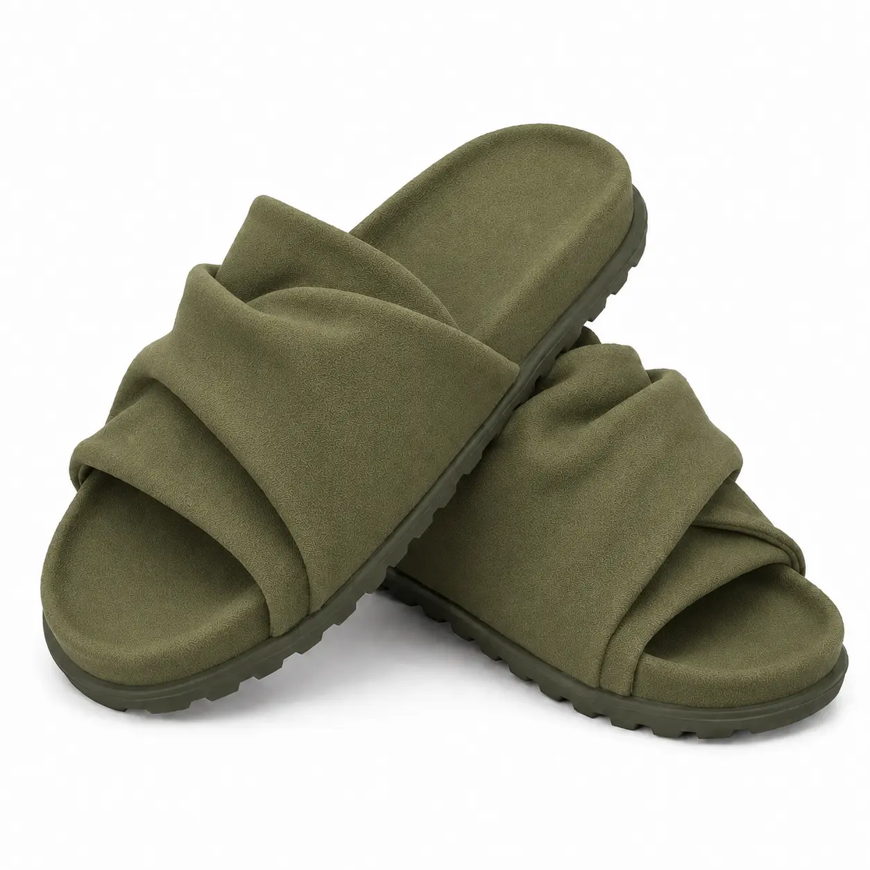 Women's Low Top Slip-On Sun-Activated Color-Changing Plain Below-the-Ankle Footwear - Acrylic Fabric, Cloud Soft Cushion, Non-Slip, Lightweight Indoor-Outdoor Slippers