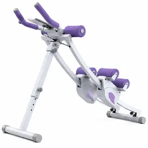 Adjustable Resistance Abdominal Crunch Machine - Home Fitness Tool for Men and Women (Ab Training Equipment for Sports & Outdoor Use)