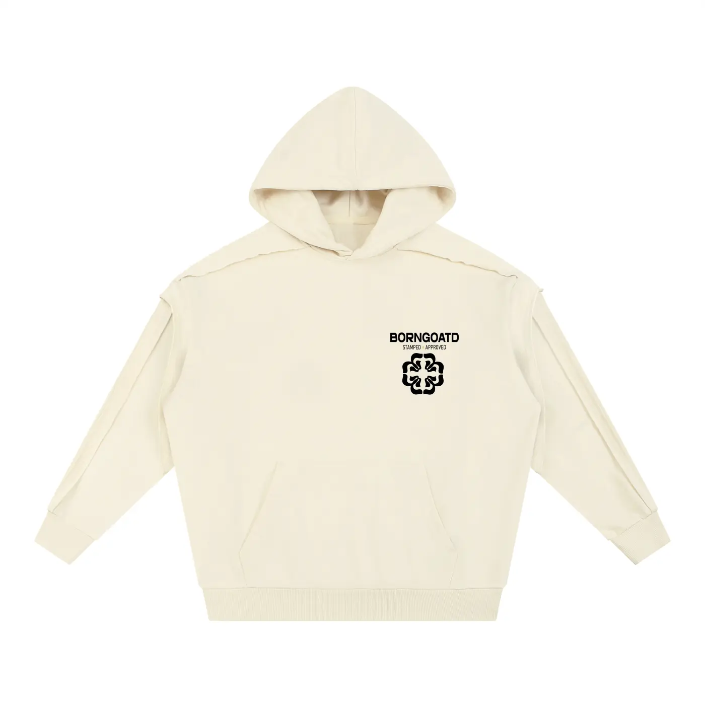 Double Layered Hoodie - BORNGOATD