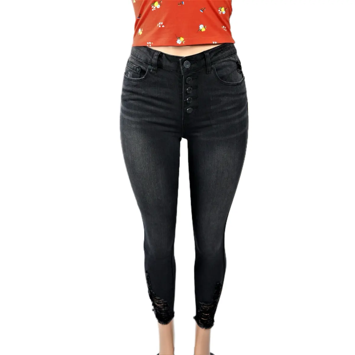 Stella Ankle Jeans - Final Sale mommy Skinny Cotton Fit