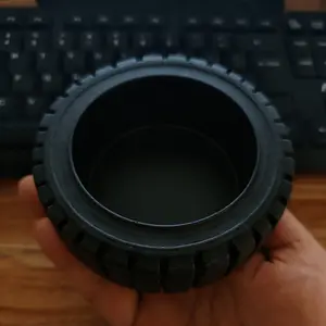 1 pc 3D Printed Mini Tire Storage Tray, Miscellaneous Tray, Ornament Storage Box, Suitable for Home Decoration, Small Item Storage, Birthday Gift, Office Decora