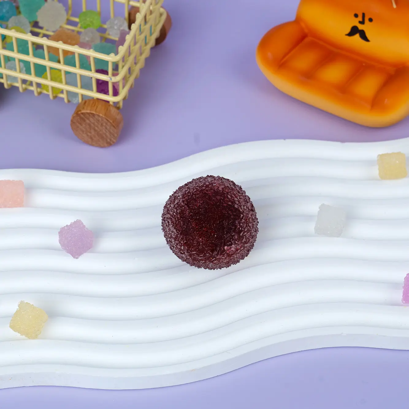 Mini Red (Slush Feel,Crunchy Sound)