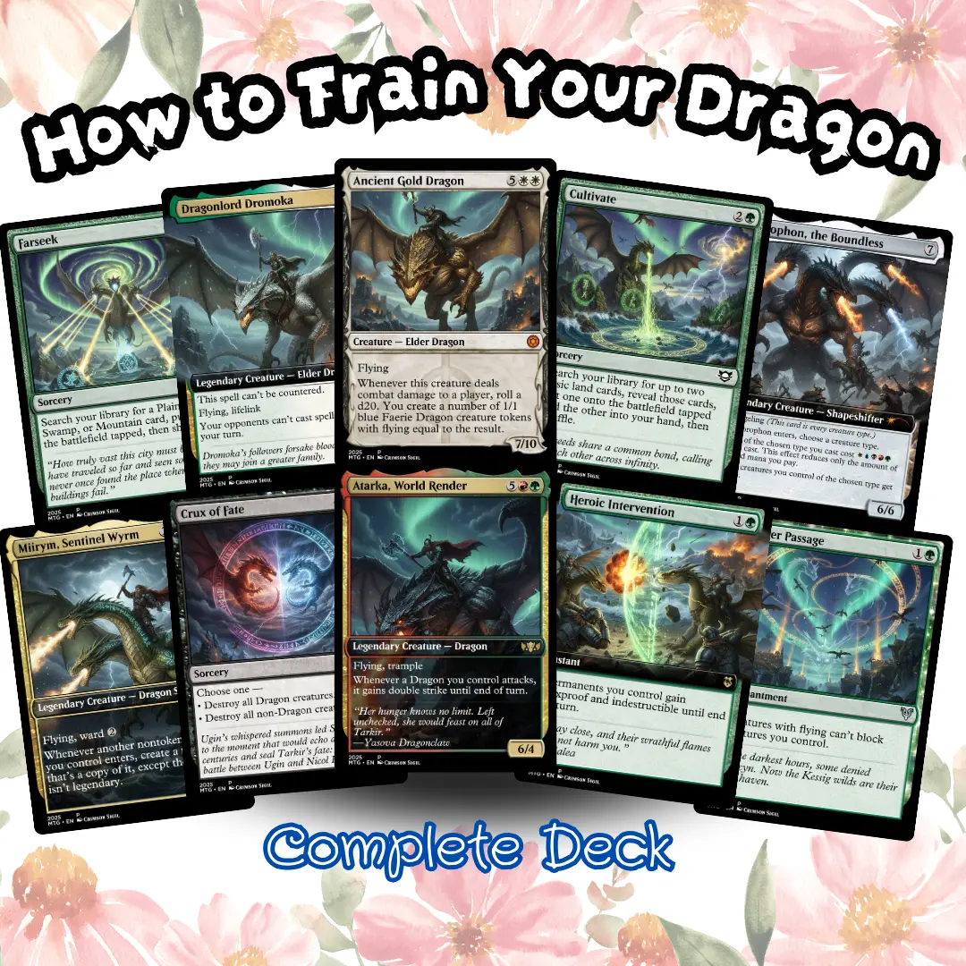 mtg rainbow dragon commander deck Doctor Who Commander Deck main image 0