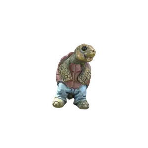 Cute Peeing Turtle Resin Figurine, Funny Novelty Animal Craft Statue, Whimsical Decor for Home Living Room, Office Desktop, Garden Yard and Micro Landscape