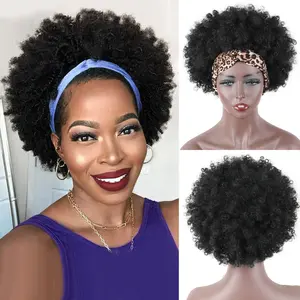 Short Fluffy Kinky Topper for Women, Curly Wig, Explosive Hairstyle Small Curls Short Hair Wig with Ice Silk Cap Soft Heat Resistant Synthetic Natural Realistic Wig for Women