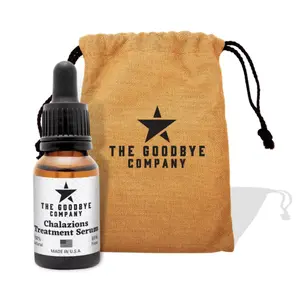 The Goodbye Company Chalazion Treatment Serum – Eye Treatment Drops 15ml, 100% Natural Soothing Formula, Gentle Relief for Chalazion & Styes – Fast-Absorbing, Calming, Non-Irritating, Purifying Eye Care