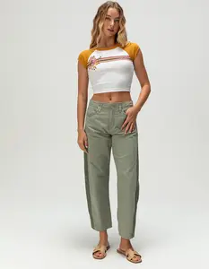 ROXY Surf Pipe Contrast Womens Jeans