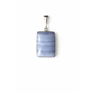 Blue Lace Agate Pendant Collection