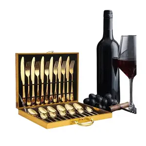 Mirarabel Luxury Stainless Steel Cutlery 24 Pcs Set