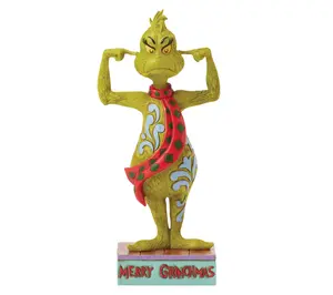 Jim Shore Grinch Plugging His Ears Figurine 7inH