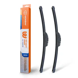 Jeep Wrangler 2018-2023 & Gladiator 2020-2023 Wiper Blades, Wowiper Premium Silicone 16"+16" Front Windshield Set (Pack of 2)