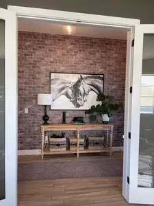 Inpact Wall Brands SL-B-H Shiplap Planks - 3D Textured Brick - Hampton
