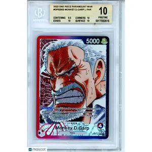 2023 One Piece Paramount War "Leader or any of..." Monkey.D.Garp ALT ART BGS 10