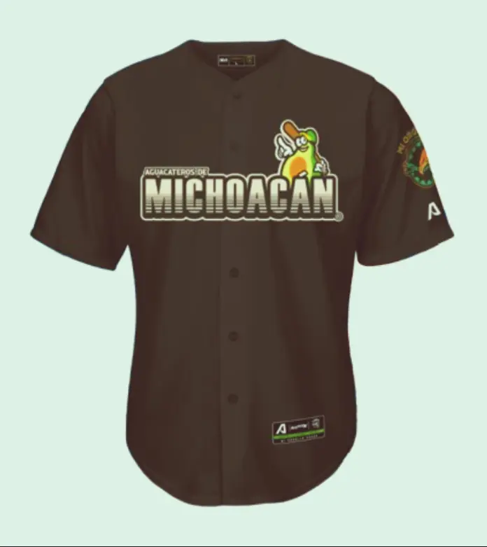 [2.0 BLACK] MICHOACAN MEXICO BASEBALL JERSEY