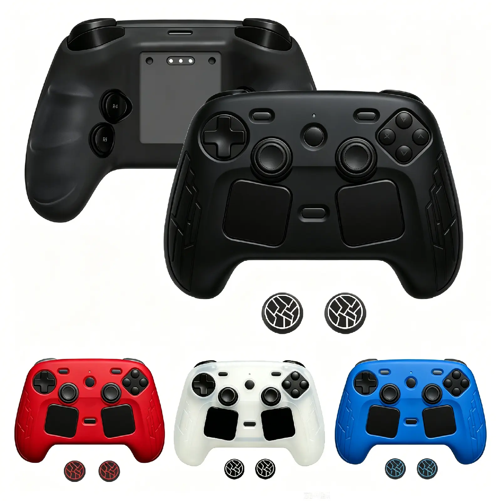 Anti-Slip Silicone Soft Silicone Protection Cover Skin for Steam Controller 2 Comfort Case Protector Cover,For Steam Controller 2 Comfort Case Protector CoverAnti-Slip Silicone Soft Silicone Protection Cover Skin,controller accessories