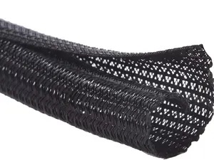 Pet-Proof 10ft Split Wire Loom Tubing 1/2" Flexible Cable Sleeve for Cord Protection & Management Office Gaming Setup Charging Cords Industrial Polyethylene
