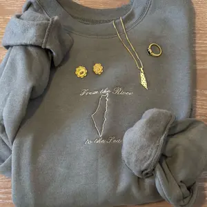 From the River to the Sea Palestine Sweatshirt Pull over