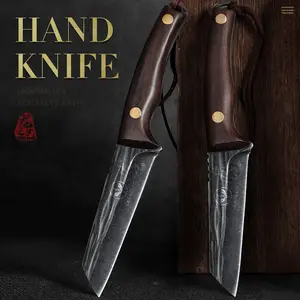 Portable Multi-Functional Sharp Knife Versatile Stainless Steel Boning Knife Hand-forged stainless steel fruit knife with thickened handle suitable for slicing meat steak and as a mini kitchen knife or convenient small utility knife