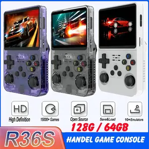 Arkos R36s Retro Handheld Video Game Console Linux System, 3.5 Inch IPS Screen Portable Pocket Player over 15000 Games Built-In