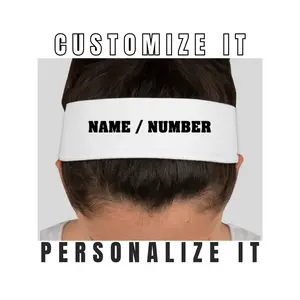 Custom Headband, Workout yoga Personalized sweat band