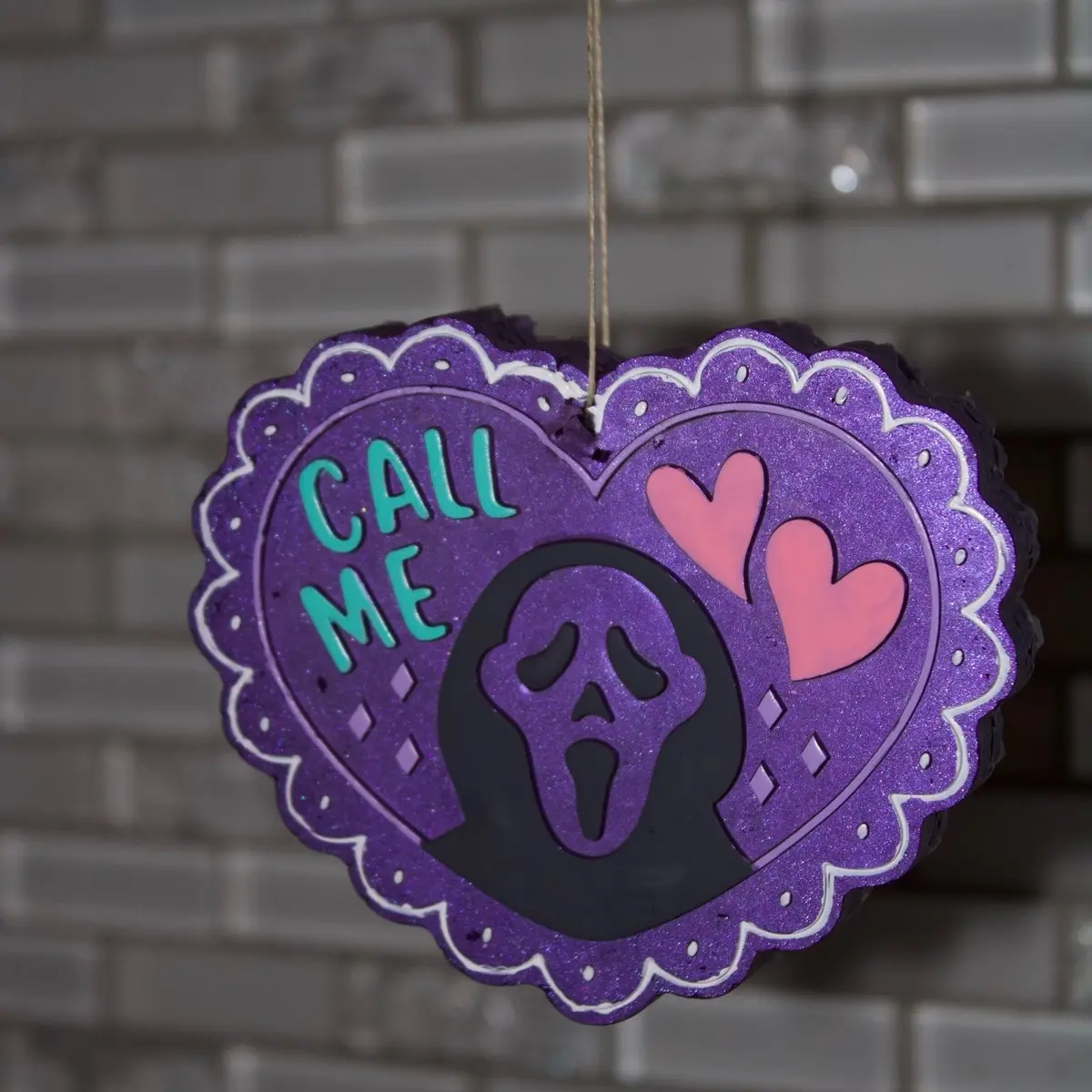 "Call me" Ghost Scream Car Freshies in Scent 'Sweater Weather' - Auto Freshener