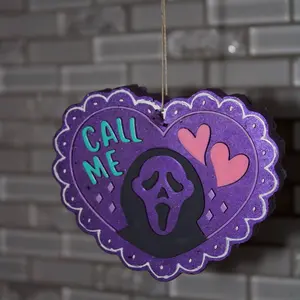 "Call me" Ghost Scream Car Freshies in Scent 'Sweater Weather' - Auto Freshener