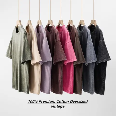 MIDMX Unisex Oversized Vintage Streetwear T-Shirt, Basic Soft Plain Round Neck Top in 100% Plant-Dyed Cotton, Garments, Shortsleeve, Menswear, Tshirt, Men's T Shirts, Oversized T Shirt,clothes for back to school,first day of school outfits