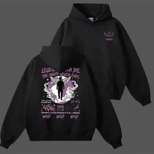 999 I Wana Change The Wrld Hoodie, Hip Hop Rapper Hoodie Tour Concert Hoodie Men's Hip Hop Fashion Pullover Sweatshirt Unisex Casual Long Sleeve Hooded Gothic Streetwear, Hoodie for Rap Music Lovers, Casual Wear Unisex Graphic Pullover