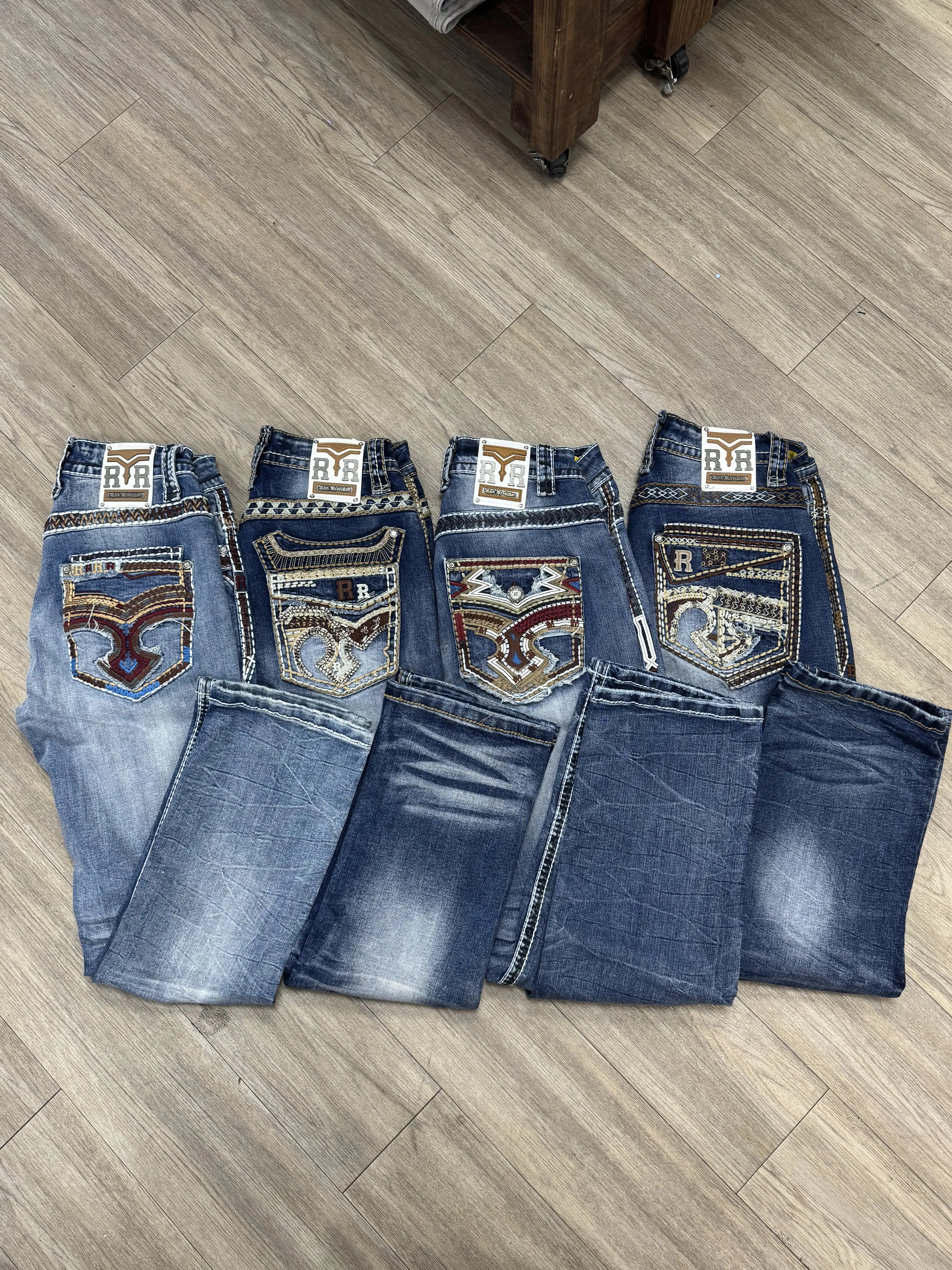 Cowboy Straight Cut Jeans Dark Blue Cowboy Straight Cut Jeans Dark Blue