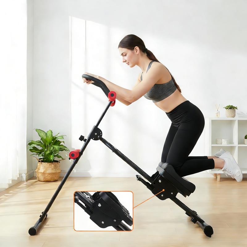 Home Gym Ab Trainer Machine Foldable & Adjustable Full Body Workout ...
