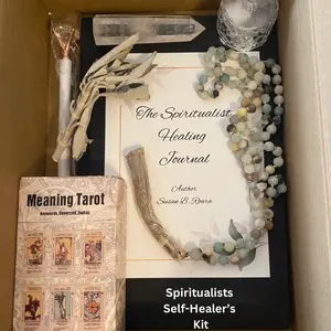 Spiritualist Self-Healer's Kit & Journal Hard Cover