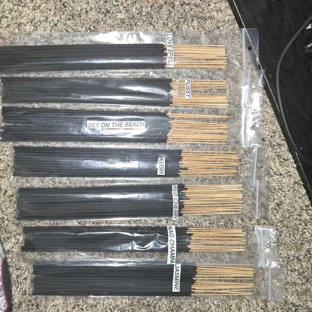 HOMEMADE INCENSE - Assorted Scents Including Sexy on the Beach and Jasmine - Unbranded Product Image
