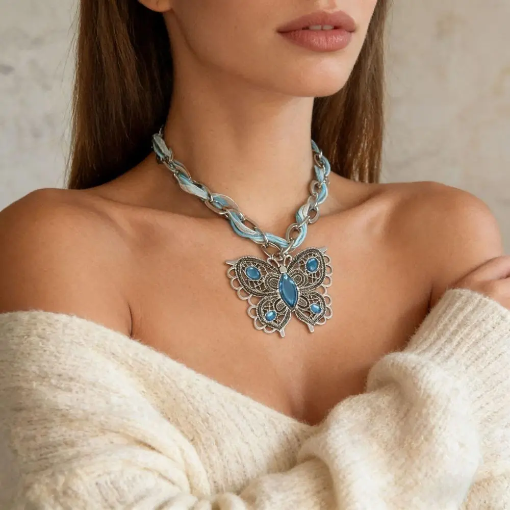 Butterfly Necklace Styles4