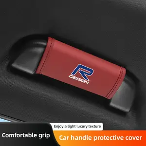 Car Roof Handle Protective Cover Pull Gloves Interior Accessories For Volvo XC90 V90 V60 XC60 V40 EC40 EX40 S80 S60 S90 C40 XC40 V70 XC70 C30 C70 EX90 Rdesign