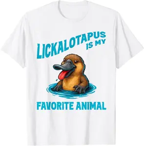 Lickalotapus Is My Spirit Animal Funny Lickalotapus Meme T-Shirt