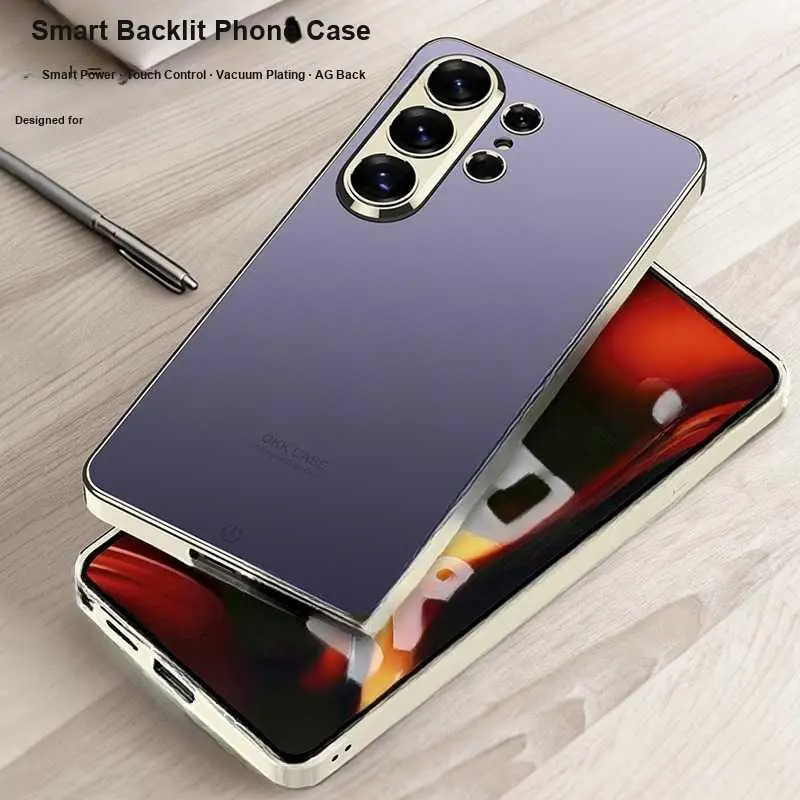 For Samsung Galaxy S26 Ultra Phone Case AG Frosted Precise Cutouts Smart Back Shell Rear Protective Cover HNN87PL