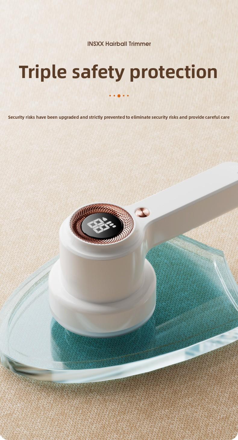 Electric Lint Remover Fabric Shaver, Portable Clothes Pill Fuzz Trimmer, Sweater Defuzzer for Clothing, Furniture and Fabric Care