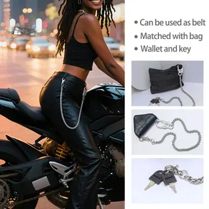 High-waisted pants chains for men and women - keychains, clothing accessories