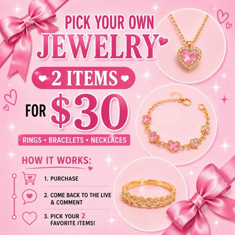 Pick 2 Items On Live