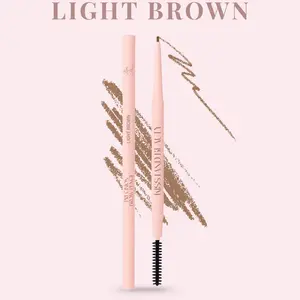 Precision Brow Pencil – Waterproof, Smooth, Built-In Spoolie