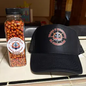 Gorra Edicion limitada “Tacos y Mariscos El Chavalon”  3oz Chile Chiltepin Seco