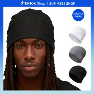 Unisex Fashion Skull Cap - One Size Fits All for Daily Wear, Sports & Sleep