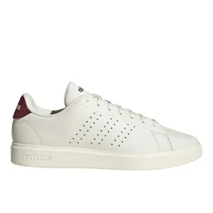 adidas Mens Advantage 2.0 Lace Up Tennis Sneakers Shoes Casual - White