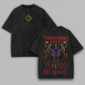 [Collection] Warhammer 40K New Release Vintage Washed Tee Grimdark Sci-Fi Graphic Shirt Premium Cotton T-Shirt for Fans of Imperium, Space Marines & Chaos Retro Battle Aesthetic Streetwear Apparel