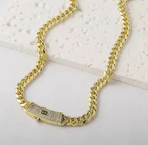 Monaco chain Gold Plated 14 k