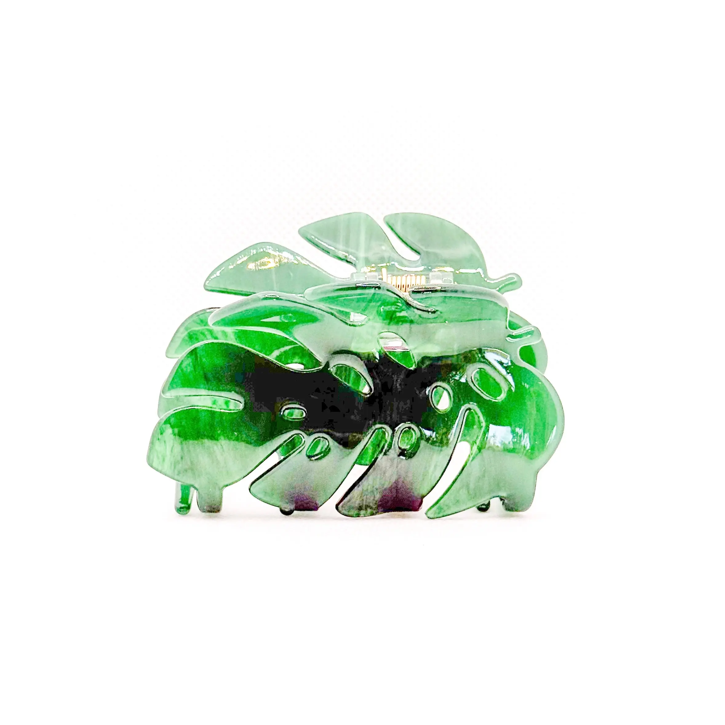 monstera hair clip