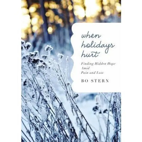 USED Book - When Holidays Hurt: Finding Hidden Hope Amid Pain and Loss (a 35-Day Devotional) - The Perfect Gift for Christians Experiencing Grief, Sadness, or Har by Stern, Bo (Hardcover) - english