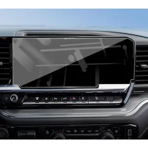 Compatible with 2023-2026 Chevy Silverado HD 13.4 Inch Screen Protector Film for Chevy Silverado/Silverado HD WT/Custom/LT/LTZ/ZR2 Interior Accessories Tempered Glass HD Clear Anti-Glare