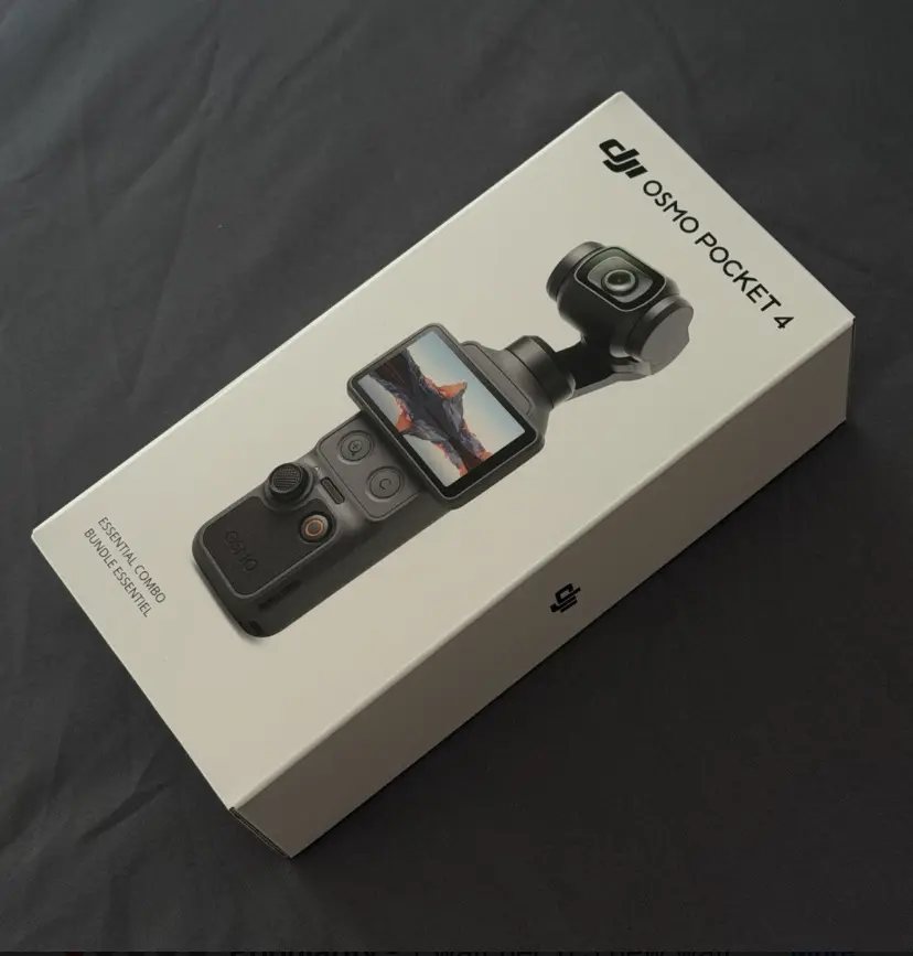 New DJI Osmo Pocket 4 Black 4K Creator Combo