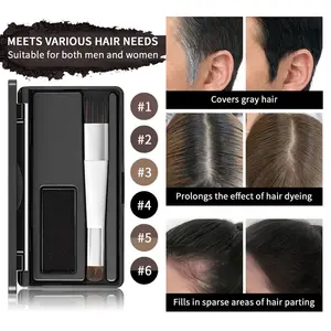 1Pcs Hairline Powder Hair Root Makeup Powder Male and Female Bald Top Makeup Powder Hair Coverage